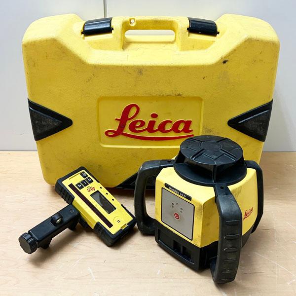 Leica/ライカ 回転レーザーレベル Rugby610 水平レーザー 受光器RE160