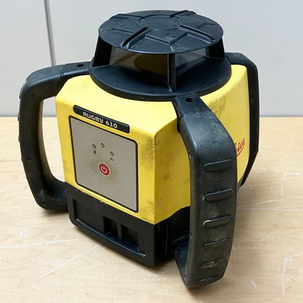 ライカ　回転レーザー　RUGBY610　未使用 Leica/ライカ 回転レーザーレベル Rugby610 水平レーザー 受光器RE160