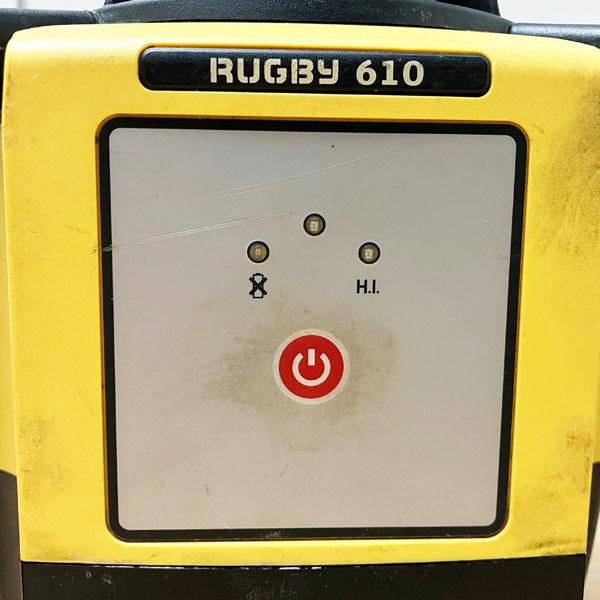ライカ　回転レーザー　RUGBY610　未使用 ライカ 回転レーザーレベル RUGBY(ラグビー)610 (デジタル表示受光器