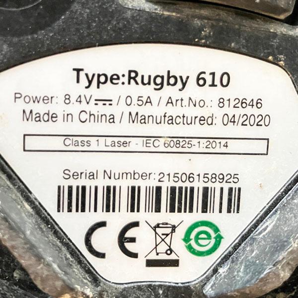 Leica/ライカ 回転レーザーレベル Rugby610 水平レーザー 受光器RE160