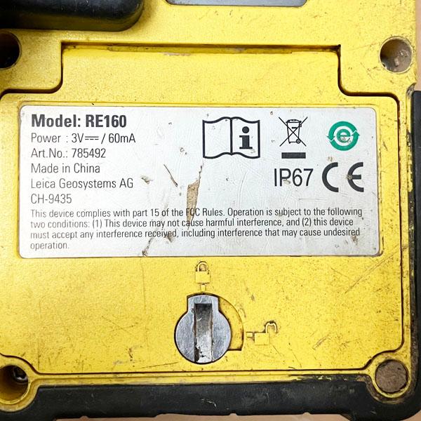 Leica/ライカ 回転レーザーレベル Rugby610 水平レーザー 受光器RE160