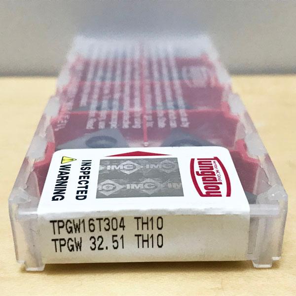 未開封】Tungaloy/タンガロイ TPGW16T304 TH10 10個入/箱 切削用チップ 