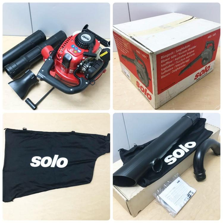 未使用】ソロ/SOLO エンジンブロワ― 440 2ストローク 混合燃料 ○94292 