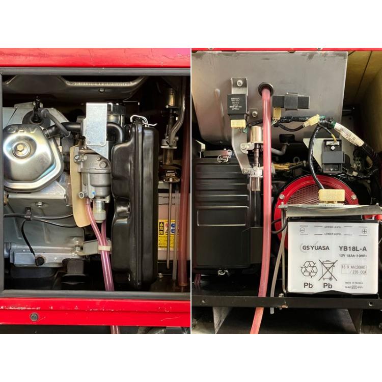 HONDA/ホンダ 三相4.0kVA AVRガソリンエンジン発電機 EXT4000K2-N1