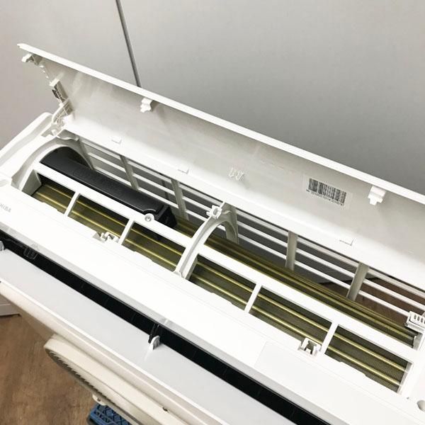引取限定】TOSHIBA/東芝 4.0kW 14畳 ルームエアコン RAS-H401P 2021年