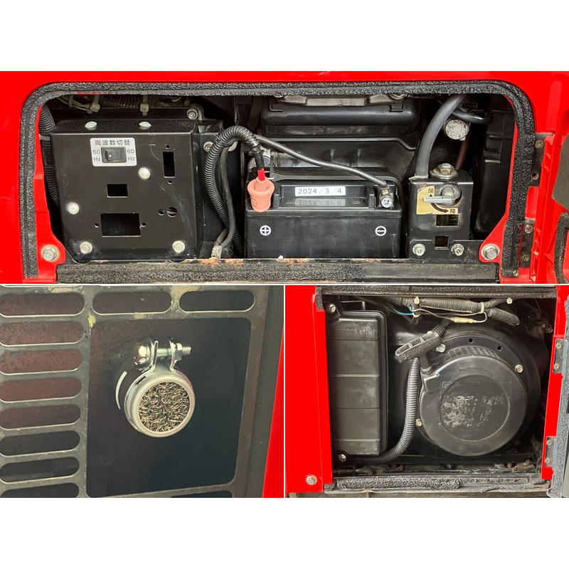 新ダイワ 185A 3.5kVA ガソリンエンジンウェルダー EGW185M-I