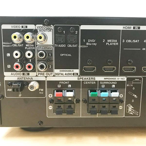 中古】DENON/デノン AVR-X550BT 5.2ch AVサラウンドレシーバー 2021年