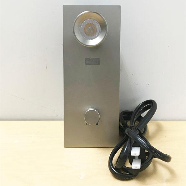 【未使用】MotoM/モトム MBK023L-DIM リーディングライト ニッケルメッキツヤ消し 開封済み ●99074の画像