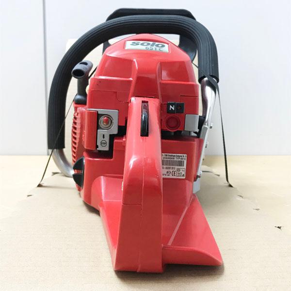 ソード 未使用】ソロ/SOLO 51cc エンジンチェーンソー 651 ガイドバー450mm 2