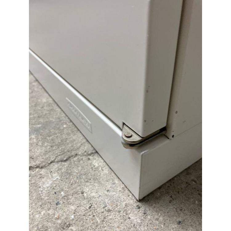 オカムラ 両開き書庫 スチール書庫 鍵付き 幅900×奥行450×高さ1115mm 