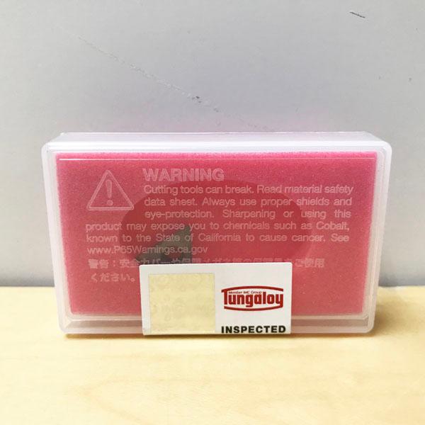 未開封】Tungaloy/タンガロイ TPGW130302-DIA-DX140 1個入/箱 2個 新品未使用 タンガロイ バイト1本 チップ 2箱