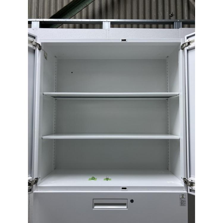 法人送料 コクヨ スチール書庫 両開き＋ラテラル 幅900×奥行400×高さ