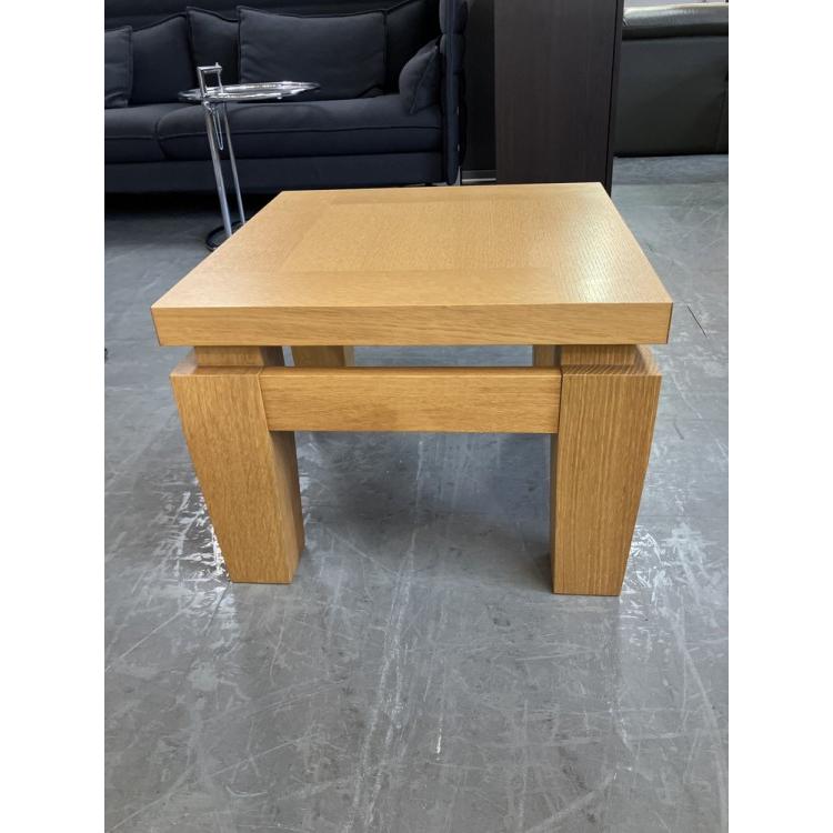 □中古品□ カッシーナ・イクスシー サルダン ローテーブル ※線キズ有 