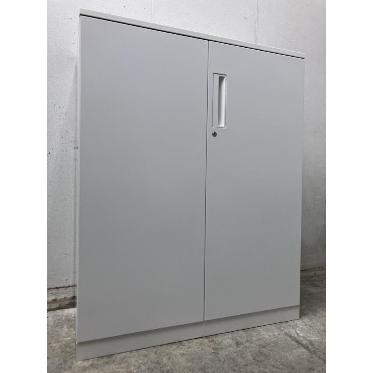 コクヨ 両開き書庫 スチール書庫 鍵付き 幅900×奥行450×高さ1130mm