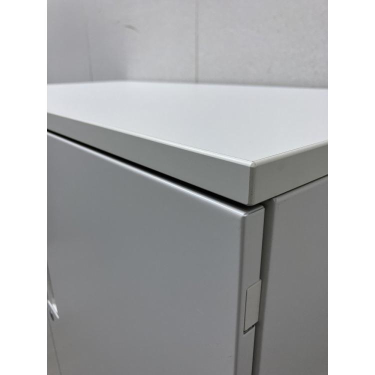 コクヨ 両開き書庫 スチール書庫 鍵付き 幅900×奥行450×高さ1130mm