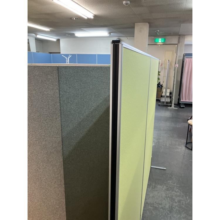 □中古品□ 2連直線パーテーション ※キズ・汚れ有 : 無限堂ヤフー