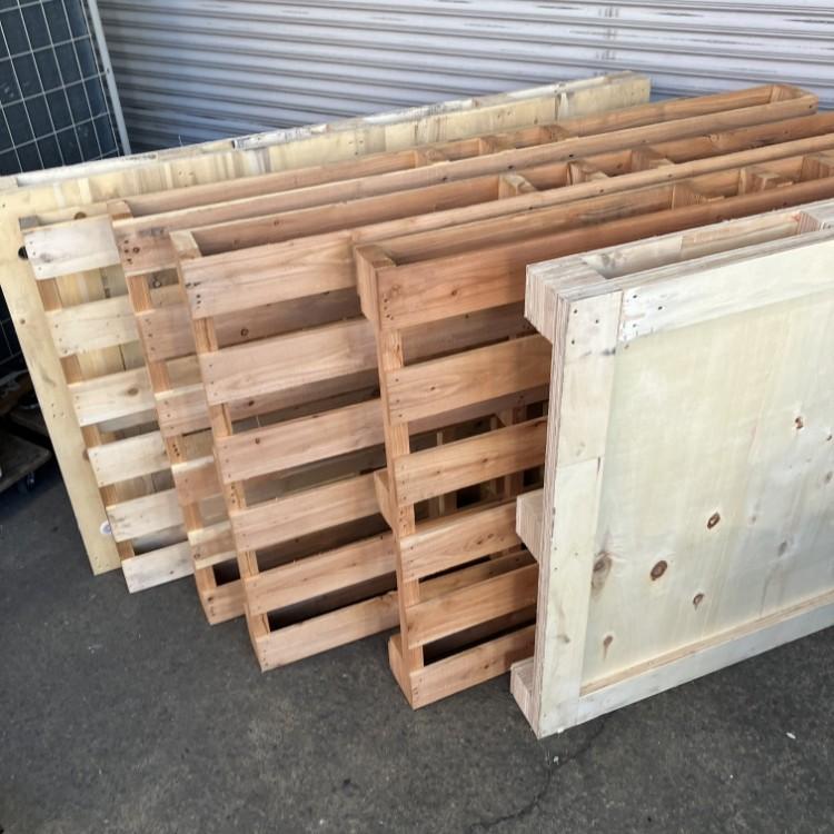 引取限定・大阪吹田】木製パレット 木枠 6枚セット DIY・梱包・什器