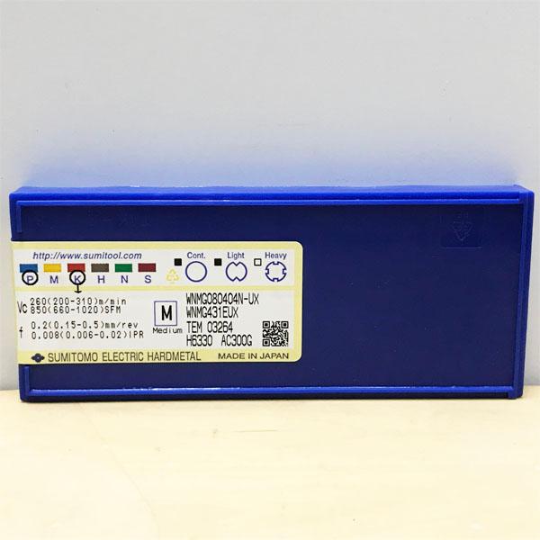 未開封】SUMITOMO ELECTRIC/住友電工 WNMG080404U-UX-AC300G 30個 10個
