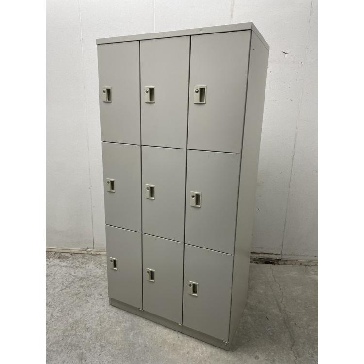 □中古品□ オカムラ 9人用ロッカー KZ-2シリーズ 4579KC Z13