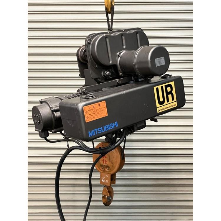 MITSUBISHI/三菱 1t 6m 電動ホイスト UR-1-LMH3 2001年製 天井クレーン 