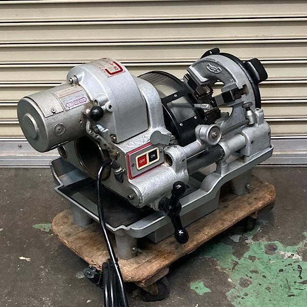 REX固定機100V REX/レッキス 電線管用ねじ切り機 コンジット82 電動ねじ切り機 単相