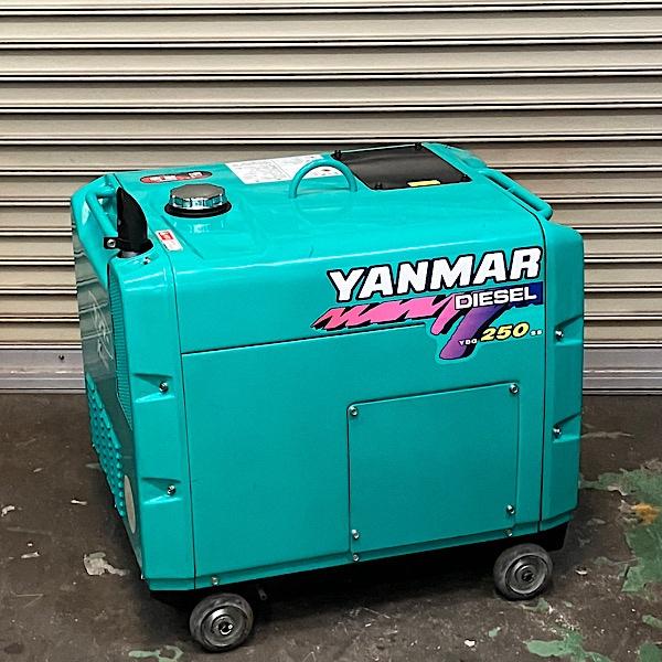 YANMAR/ヤンマー 2.4kVA ディーゼルエンジン発電機 YDG250SS-6E 60Hz