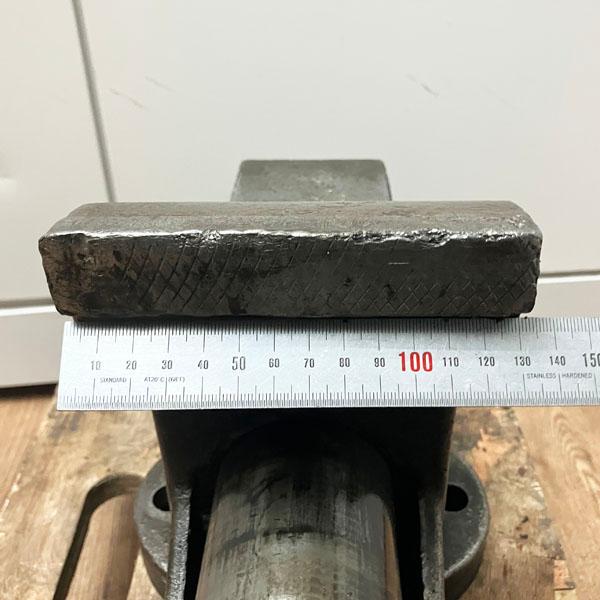 MTK/宮田工業 125mm 丸胴バイス リードバイス UNIQUE 125 万力 中古