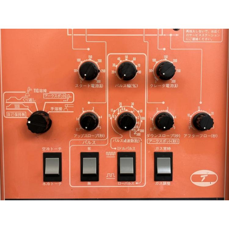 HITACHI/日立産機 300A インバーター式 直流TIG溶接機 DT-NP4 300NP4 2005年製 ●126648の画像