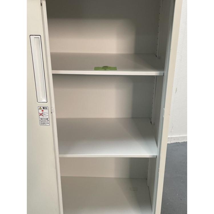 ■中古品■ コクヨ スライド書庫 エディアシリーズ BWU-HD248SSAWNN ※全体的にヤケ有/キズ・ヘコミ少々有の画像