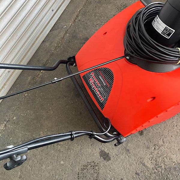 アルファ工業 D-1000 電動除雪機 スノーエレファント 単相100V 
