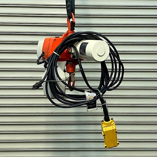 KITO/キトー 電動チェーンブロック 240kg ED形558 揚程3m 単相100V
