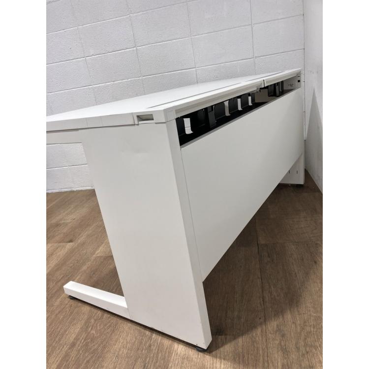コクヨ 平机 isシリーズ 幅1400×奥行700mm ワークデスク パソコンデスク 事務机 PCデスク スチールデスク (中古品)_8