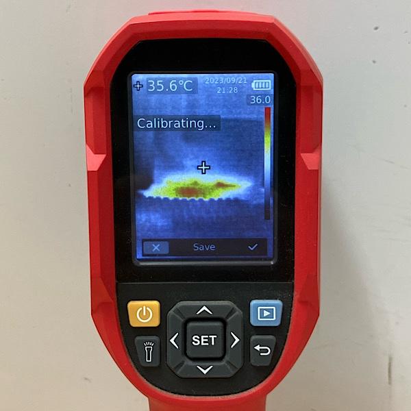 中古】UNI-T UTi165K 赤外線 サーモグラフィ カメラ ボディサーモ 高