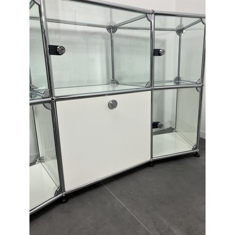 引取限定/大阪吹田】USM ハラーキャビネット 幅1500×奥行375×高さ790mm