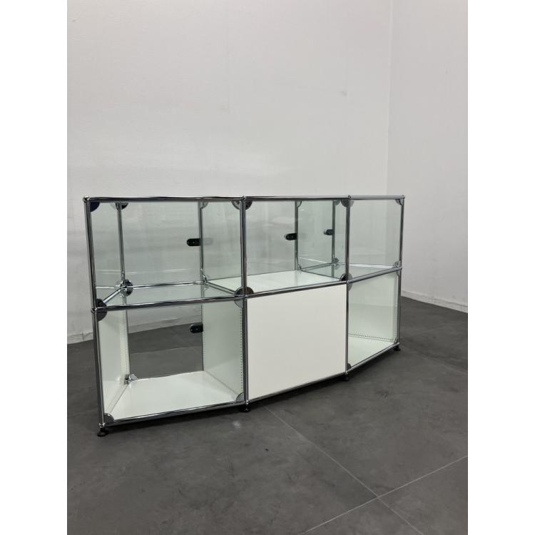 引取限定/大阪吹田】USM ハラーキャビネット 幅1500×奥行375×高さ790mm