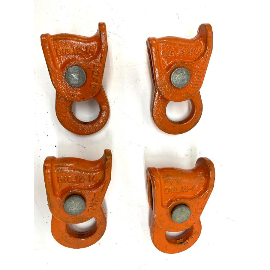 4台セット】KITO/キトー キトークリップ KC140 12〜14mm 1.5t  