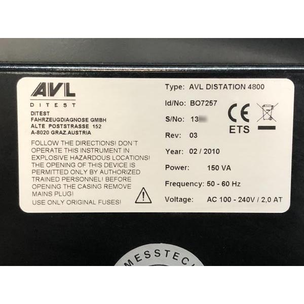 校正適合有】AVL Dismoke4800 オパシメータ DIX-001