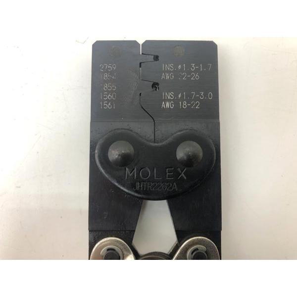 3本セット】MOLEX/モレックス 圧着工具 JHTR1031C JHTR2262A 3本セット】MOLEX/モレックス 圧着工具 JHTR1031C JHTR2262A