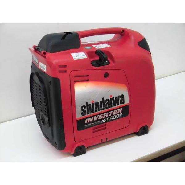 新ダイワ Shindaiwa 発電機 ガソリンエンジンiEG1400M-R 中古 shindaiwa/新ダイワ インバーター発電機 iEG1400M-R