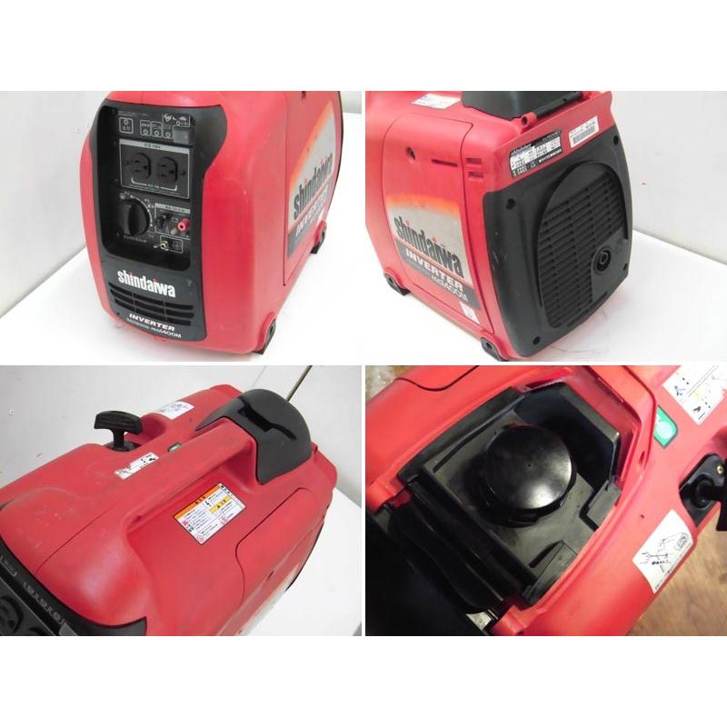 中古 shindaiwa/新ダイワ インバーター発電機 iEG1400M-R