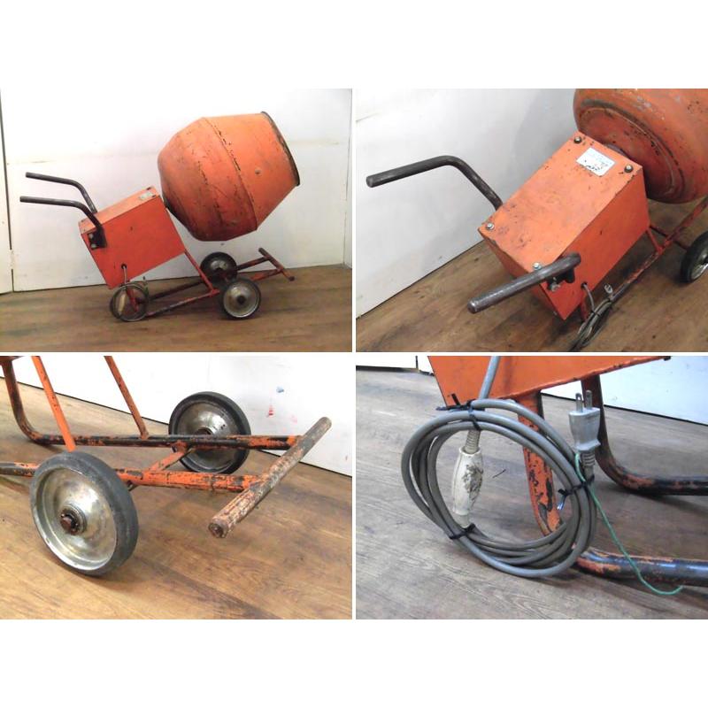 中古 モルタルミキサー 100V コンクリートミキサー : 無限堂ヤフー 