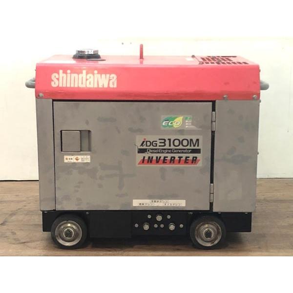 shindaiwa/新ダイワ ディーゼルエンジンインバータ発電機 3167時間