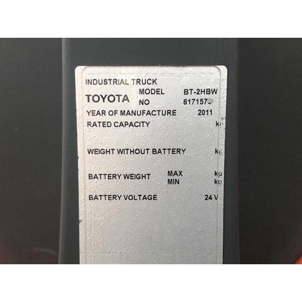 トヨタ TOYOTA/トヨタ バッテリーパレットリフト ミニムーバー トヨタ TOYOTA/トヨタ バッテリーパレットリフト ミニムーバー