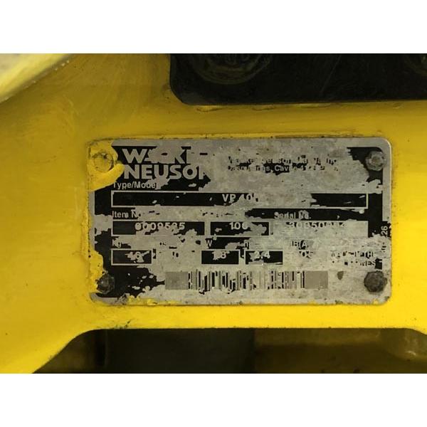 (値下げ)ワッカーノイソンバイブレーションプレート 値下げ)ワッカーノイソンバイブレーションプレート