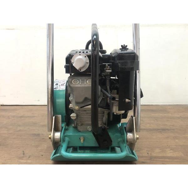 再塗装品】mikasa/三笠 60kg エンジンプレート コンパクター MVC-F60