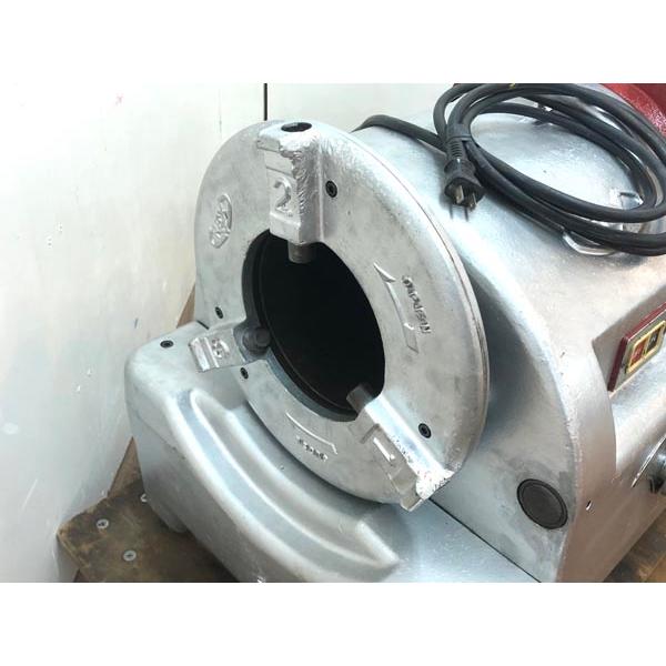 再塗装】REX/レッキス パイプマシン ねじ切り機 150A 100V/200V 再塗装】REX/レッキス パイプマシン ねじ切り機 150A 100V/200V