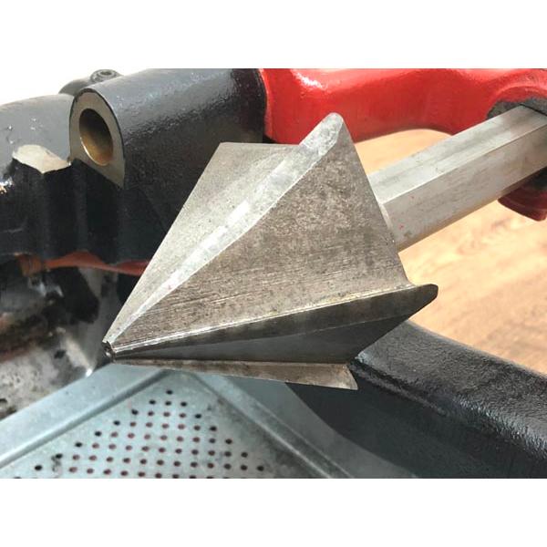 REX ねじ切り機 N80AⅢ GX　中古品 刃2枚付‼ REX/レッキス パイプマシン ねじ切り機 N80A3 GX 100V ダイヘッド2つ