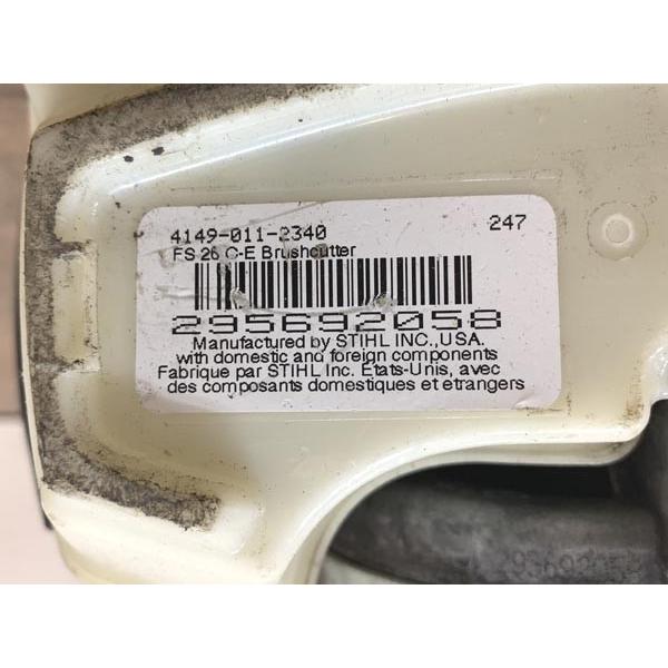STIHL/スチール 軽量刈払機 両手ハンドル 2サイクルエンジン式（混合