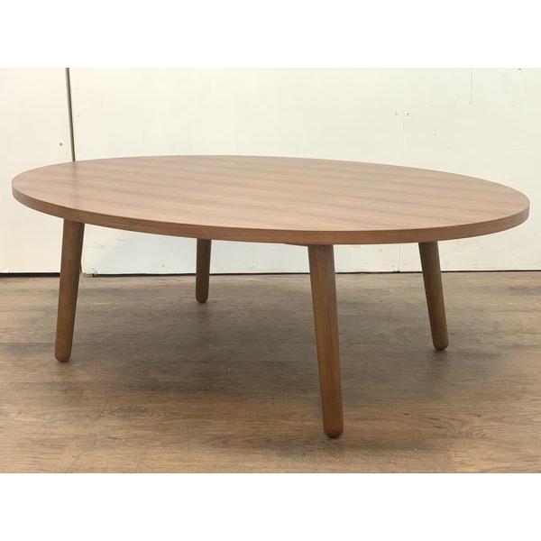 unico アルベロ　木製 楕円形 センターテーブル 4本脚 unico アルベロ木製 楕円形 センターテーブル 4本脚