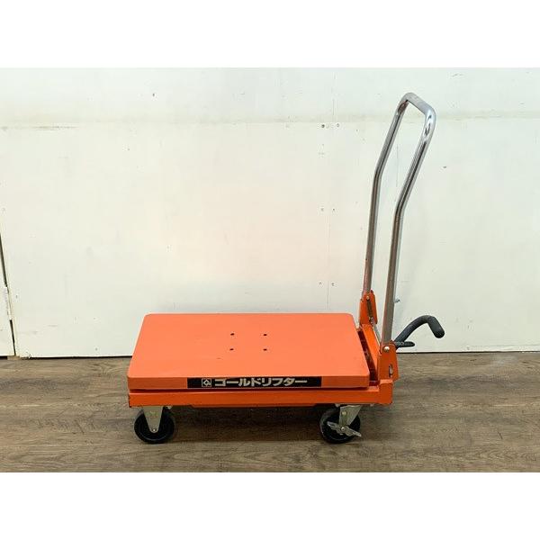 東正車輌 120kg ゴールドリフター GLH-120 油圧 足踏み式 / リフト